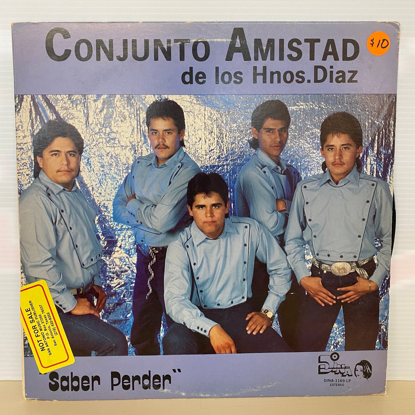 Conjunto Amistad De Los Hnos. Diaz - Saber Perder (Open Vinyl)