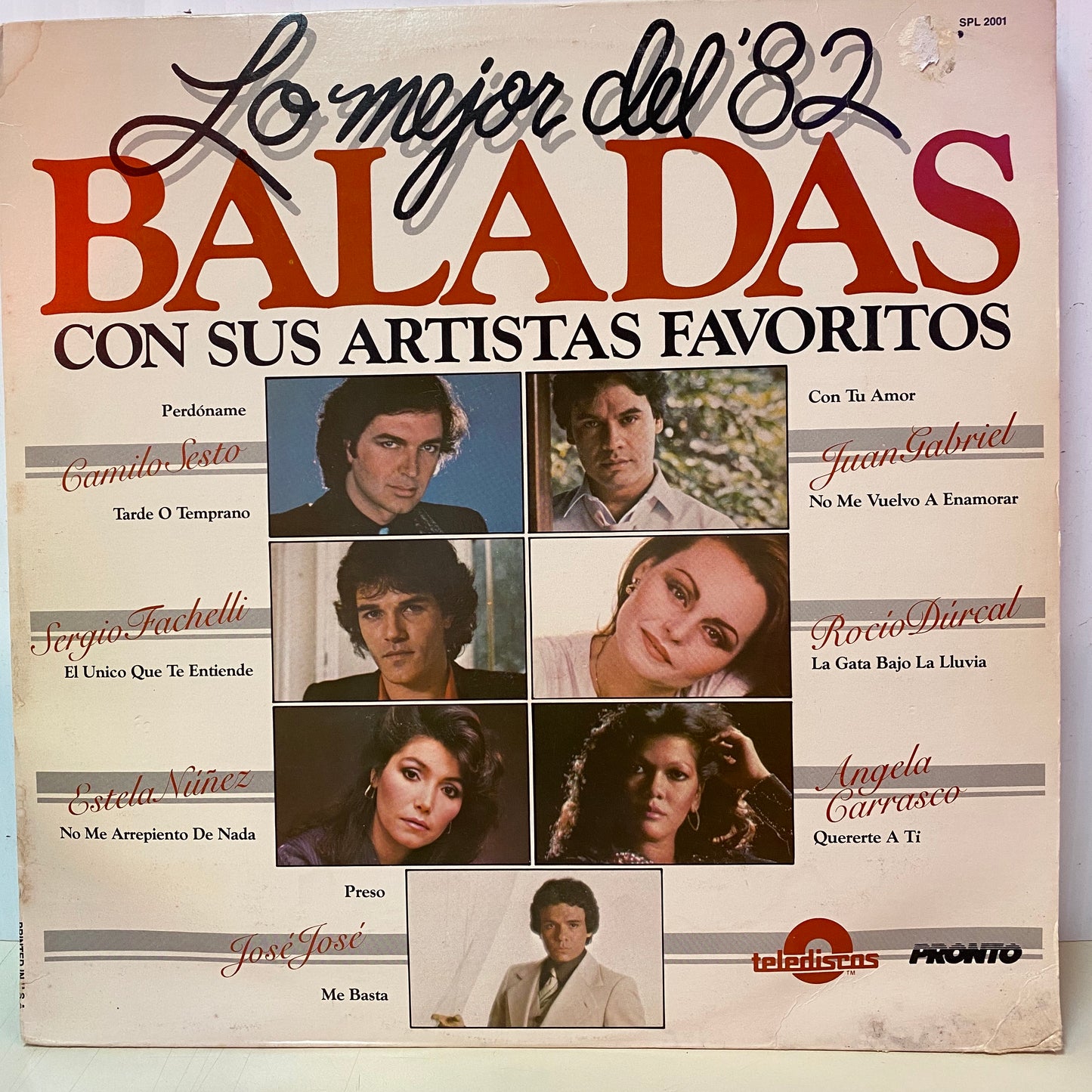 Lo Mejor Del 82 (Baladas Con Sus Artistas Favoritos) - Various Artists (Vinyl)