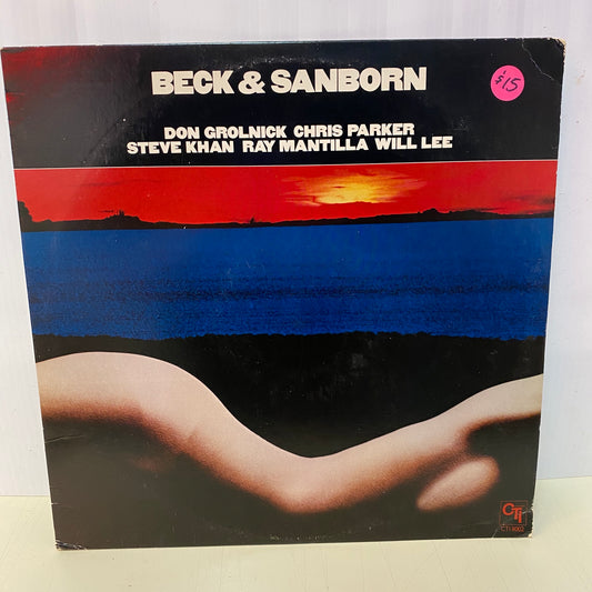 Joe Beck ‎– Beck & Sanborn (Vinyl)