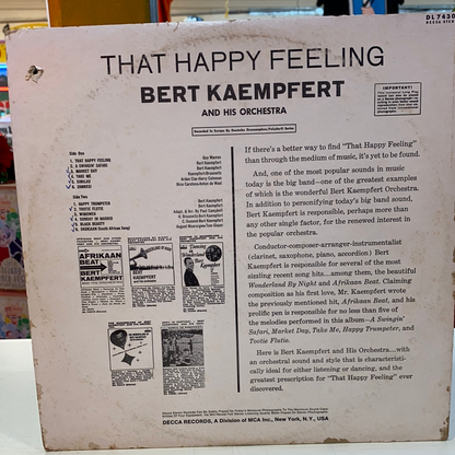 Bert Kaempfert - That Happy Feeling (Vinyl)