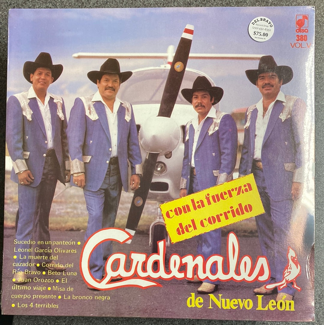 Cardenales de Nuevo Leon - Con La Fuerza Del Corrido (Sealed Vinyl)