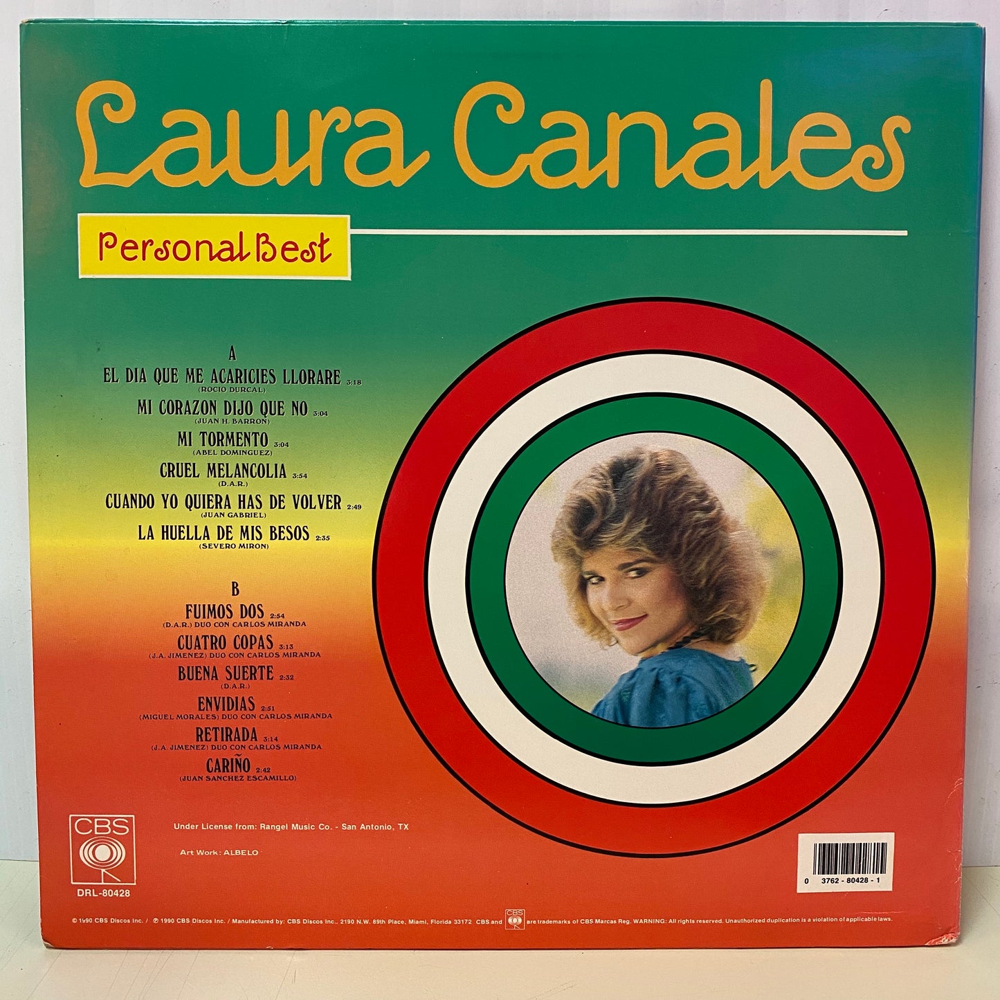 Laura Canales - Personal Best (Vinyl)