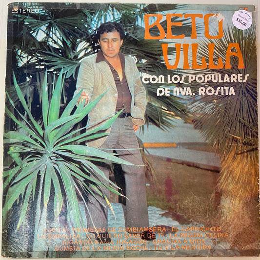 Beto Villa Con Los Populares De Nueva Rosita (Vinyl)