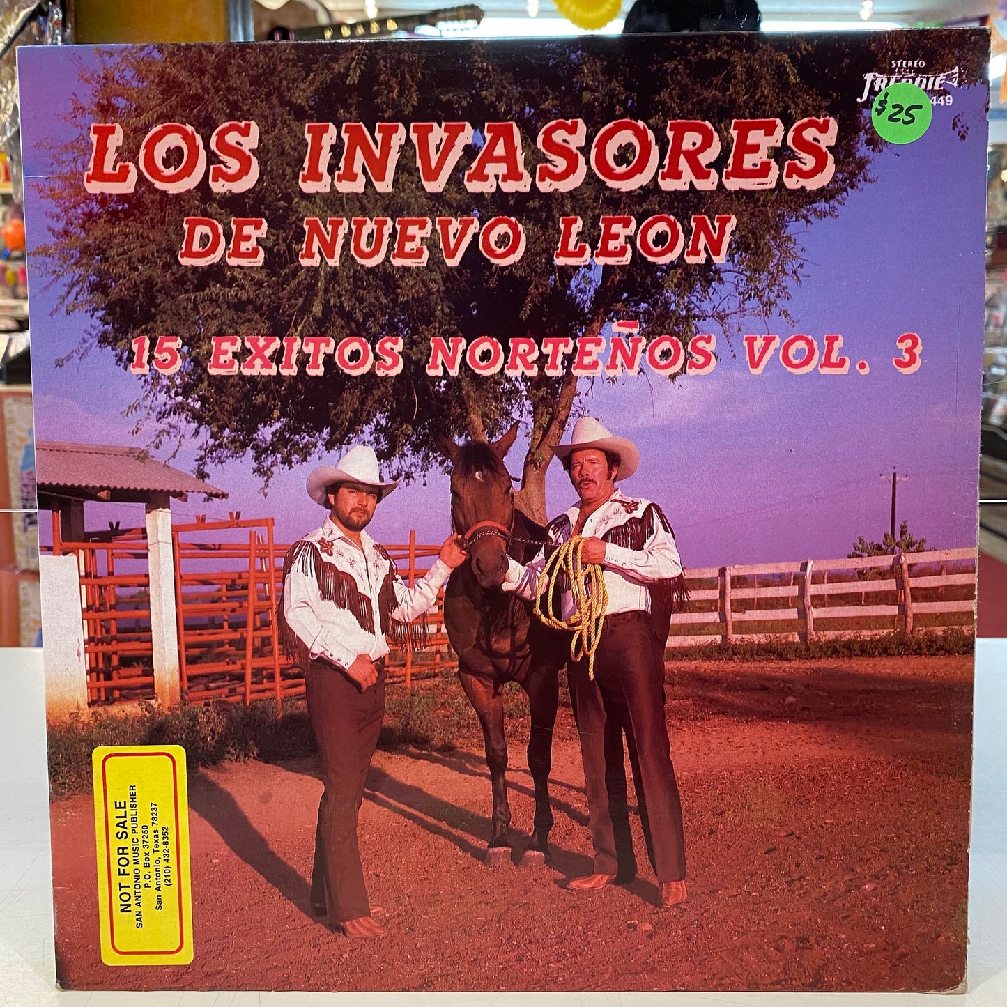 Los Invasores De Nuevo León - 15 Exitos Norteños Vol. 3(Vinyl)