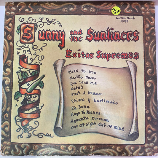 Sunny &amp; the Sunliners- Exitos Supremos (Vinyl Cover)