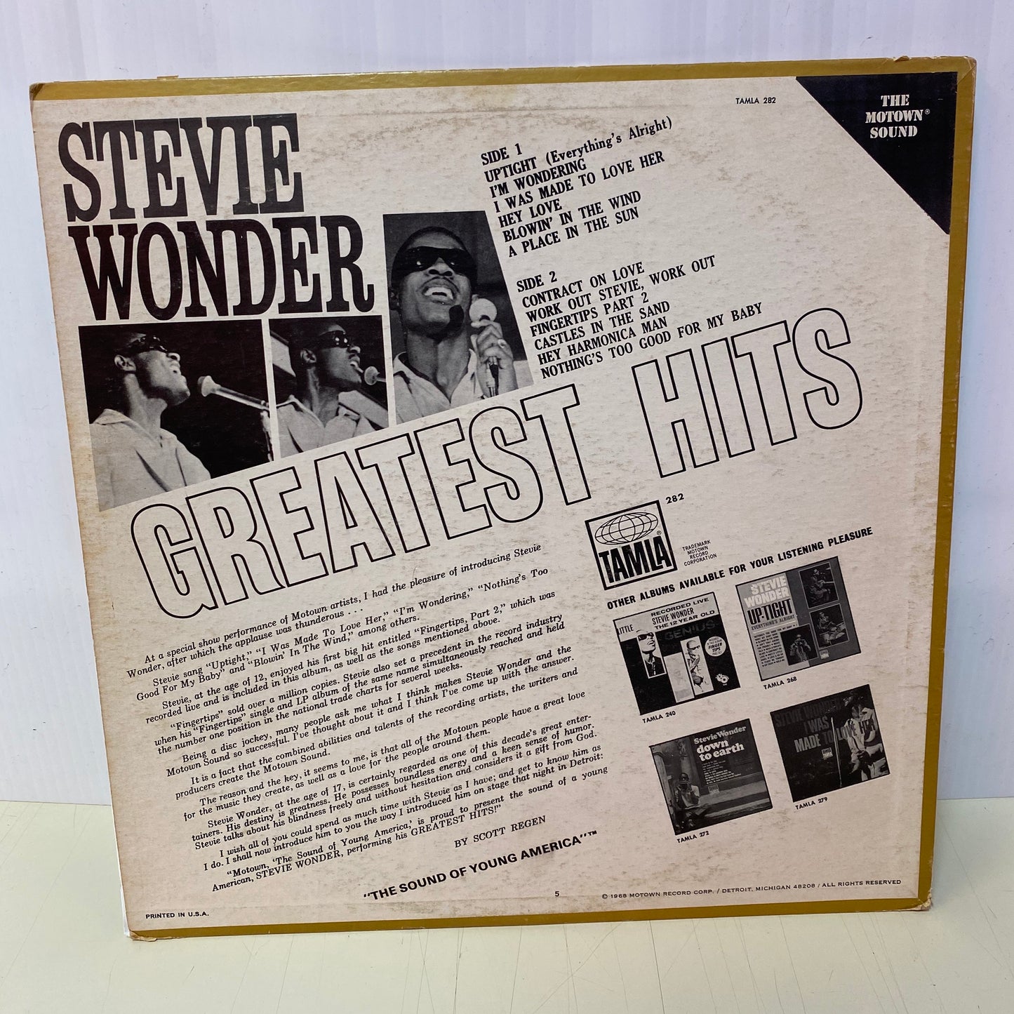 Stevie Wonder - Greatest Hits ( Vinyl)