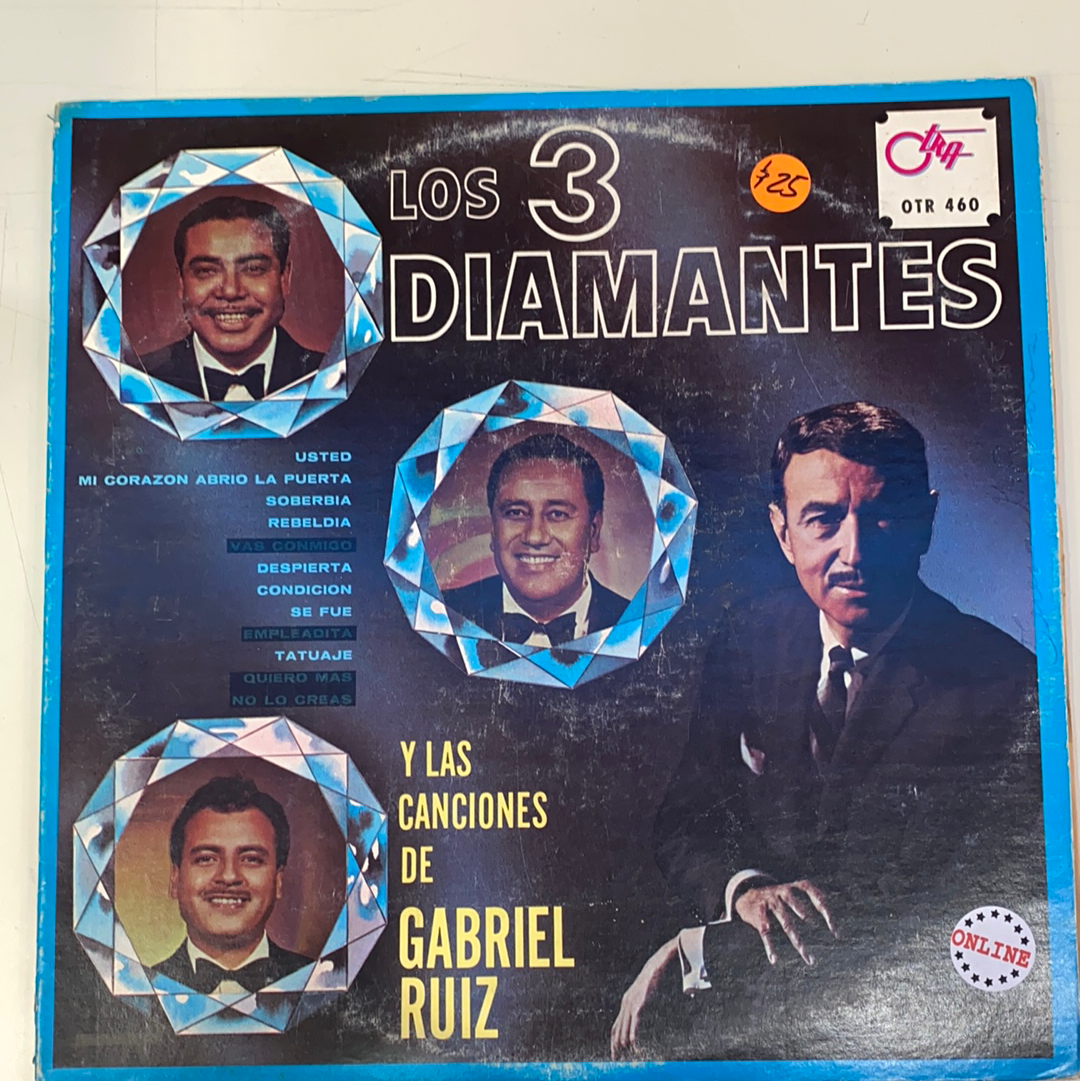 Los Tres Diamantes ‎– Y Las Canciones De Gabriel Ruiz (Vinyl)