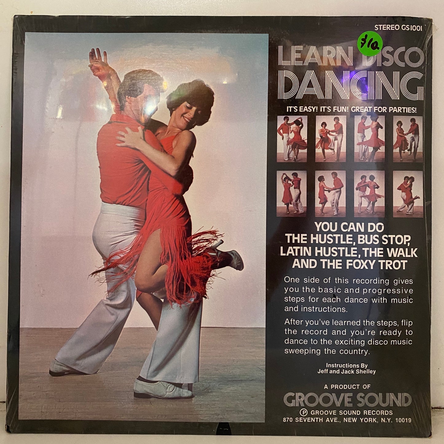 Jeff & Jack Shelly ‎– Learn Disco Dancing (Vinyl)