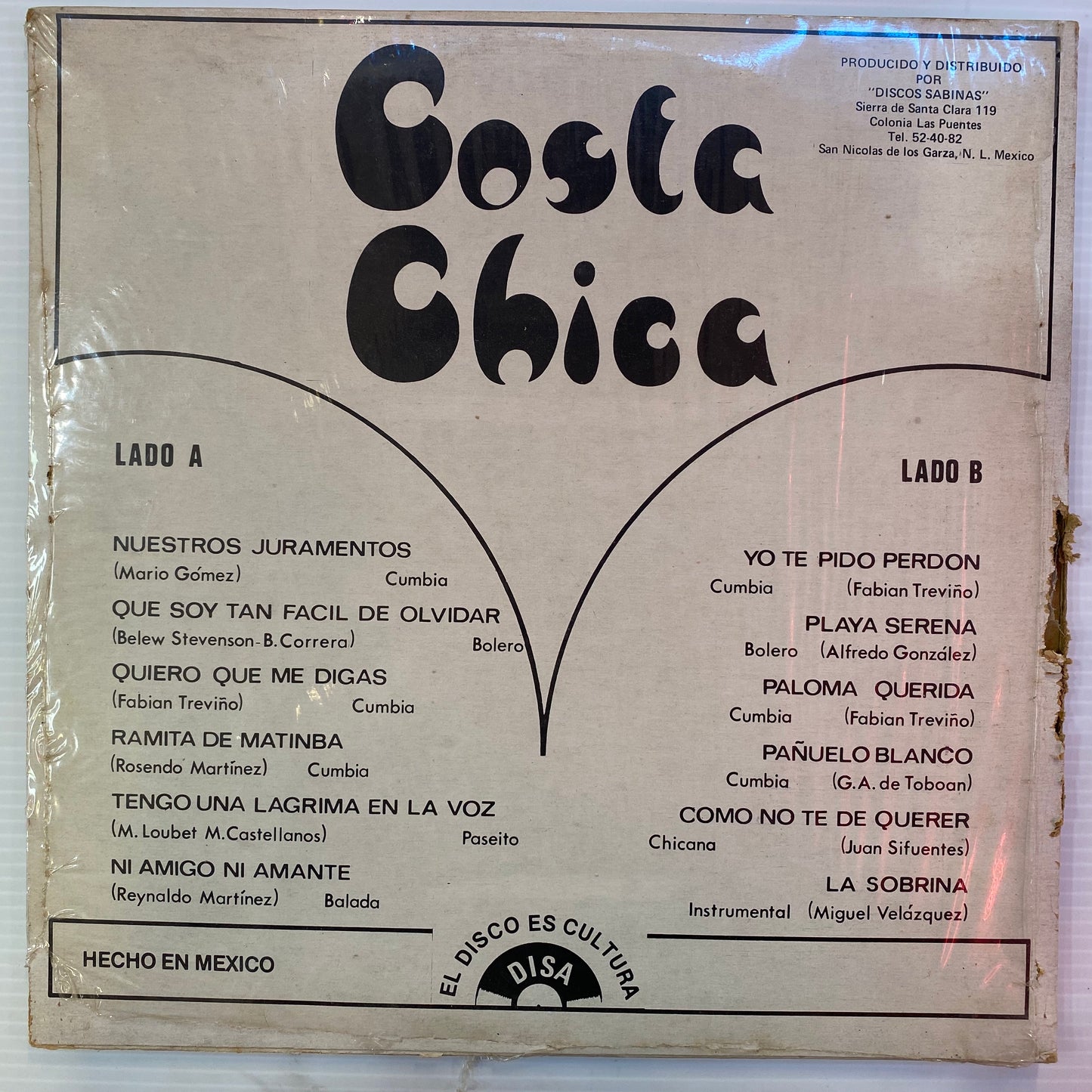 Costa Chica  (Vinyl)