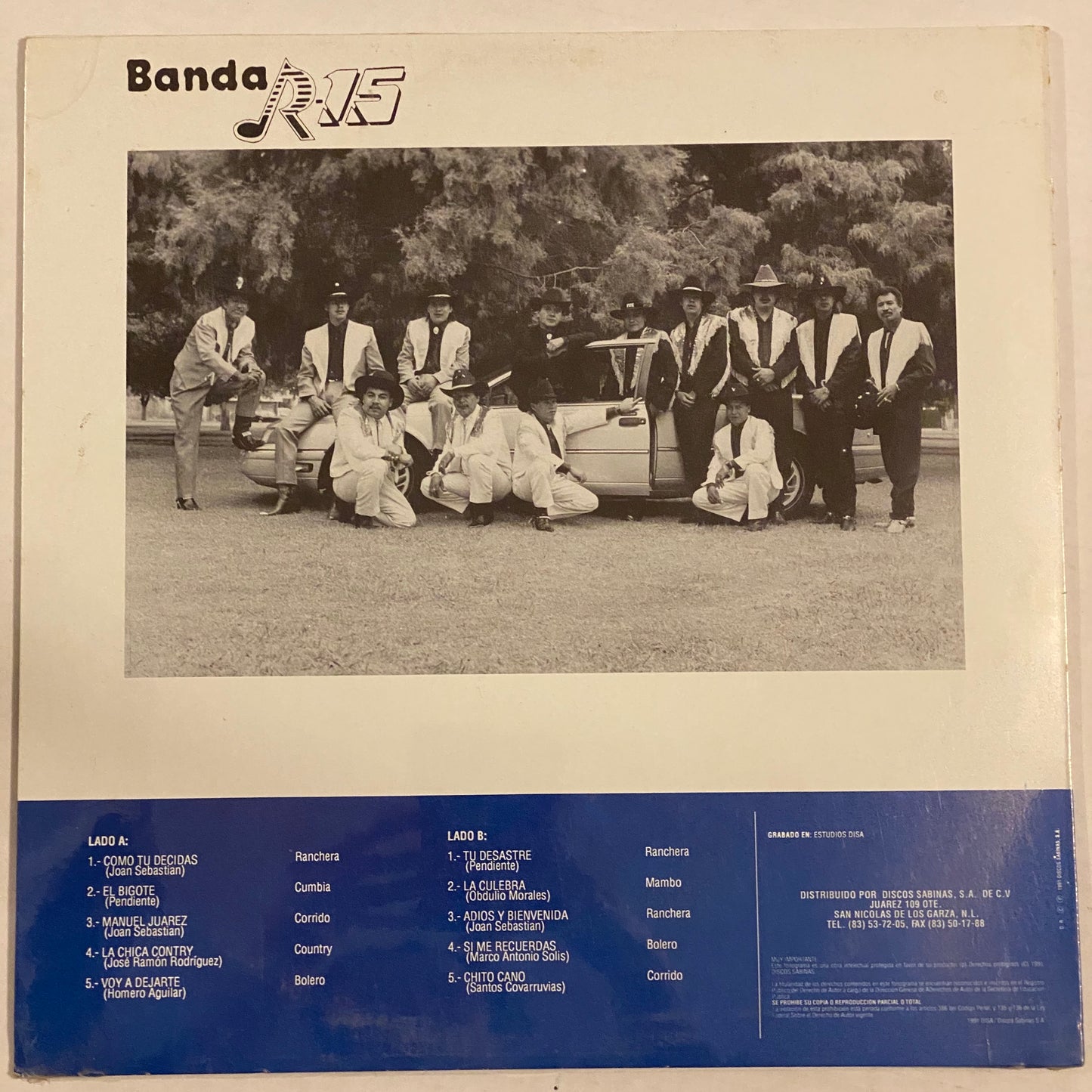 Banda R-15 (Vinyl)