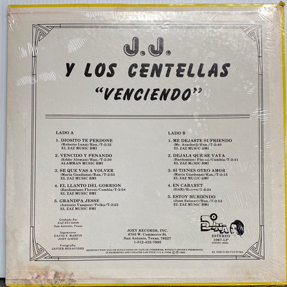 J.J. Y Los Centellas - Venciendo (Vinyl)
