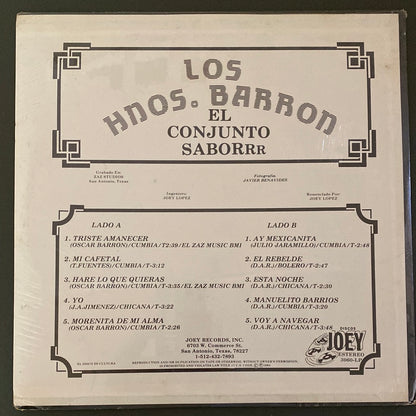 Los Hnos. Barron - El Conjunto Saborrr- Mexicanita (Vinyl)