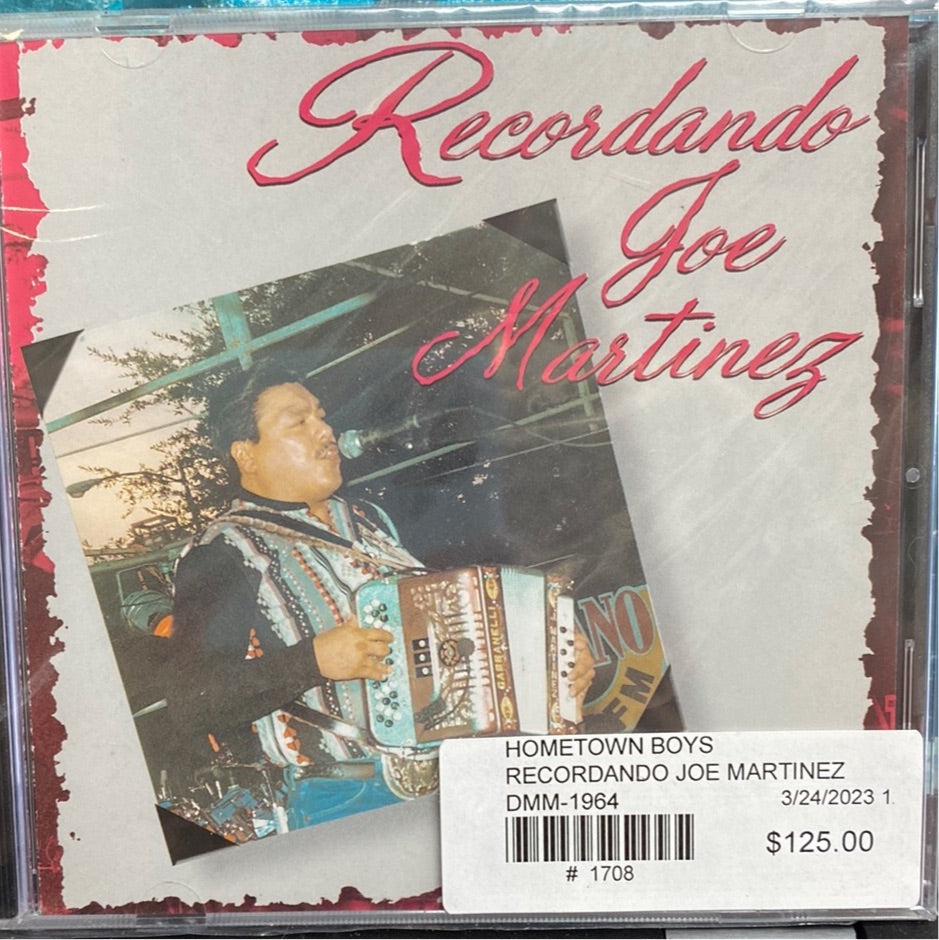 The Hometown Boys - Recordando Joe Martinez  *2002 (CD)