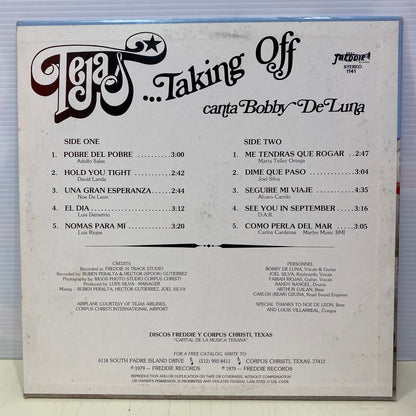 Tejas Band Canta Bobby De Luna - Taking Off (Vinyl)