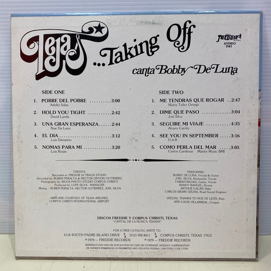 Tejas Band Canta Bobby De Luna - Taking Off (Vinyl)