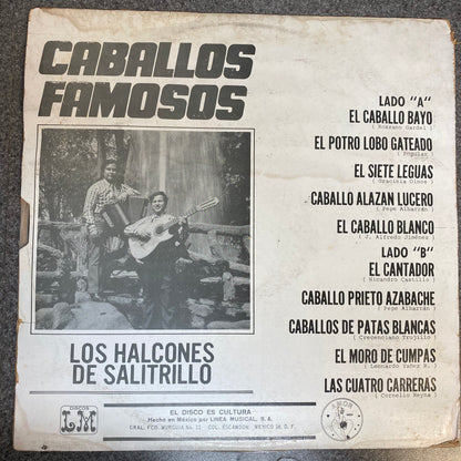 Los Halcones De Salitrillo - Caballos Famosos (Vinyl)