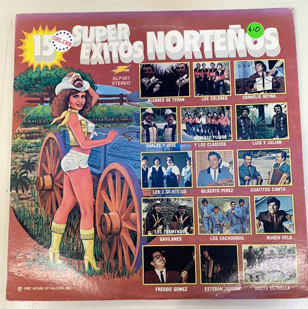 15 Super Exitos Norteño - Various Artists (Open  Vinyl)