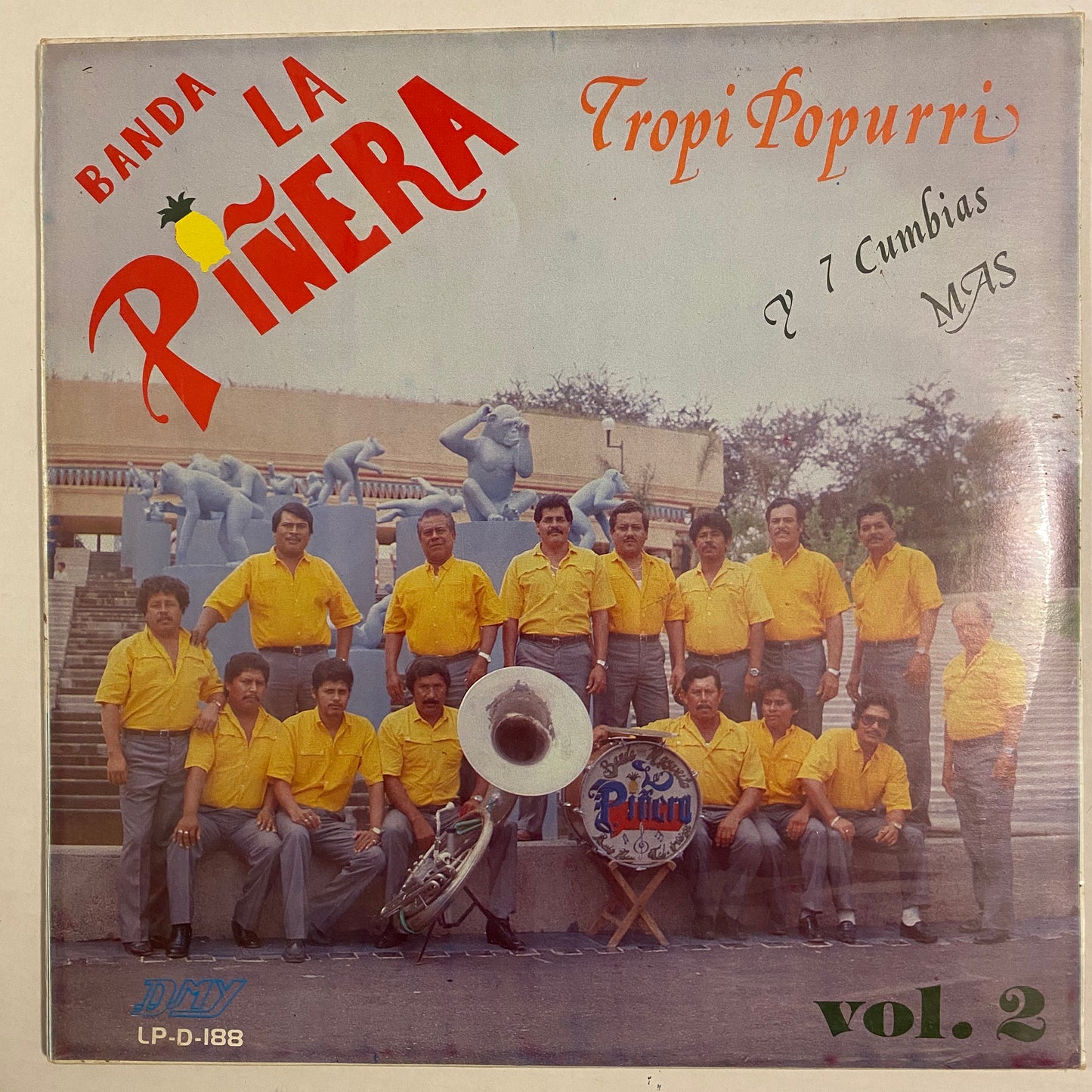 Banda La Pinera-Tropical Popurri y 7 Cumbias Vol. 2 (Sealed Vinyl)
