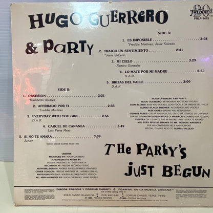 Hugo Guerrero & Party - The Party Just Begun  (Vinyl)