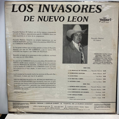 Los Invasores De Nuevo Leon – Tema De La Pelicula: El Profugo De Tijuana - Los Nuevos Corridos Norteños (Vinyl)