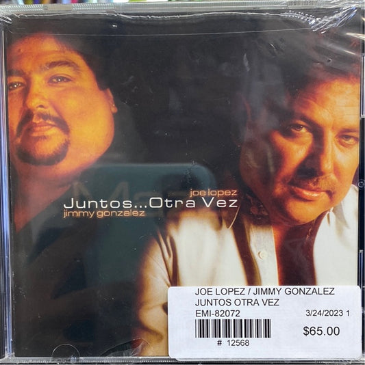 Joe Lopez/Jimmy Gonzalez - Juntos Otra Vez *2003 (CD)