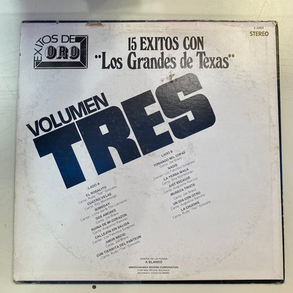 15 Exitos Con Los Grandes De Texas Vol. 3 - Various Artists (Open Vinyl)