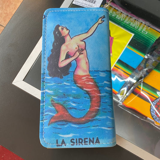 Cartera Loteria La Sirena