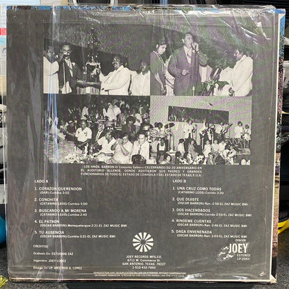 Los Hnos. Barron - 20 Aniversario - Corazon Querendon (Open Vinyl)