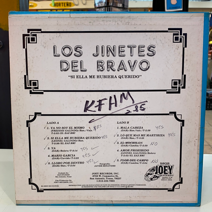 Los Jinetes Del Bravo - Si Ella Me Hubiera Querido (Vinyl)