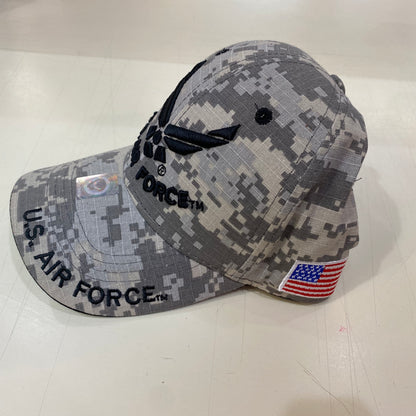 US Air Force - Black / White Cap