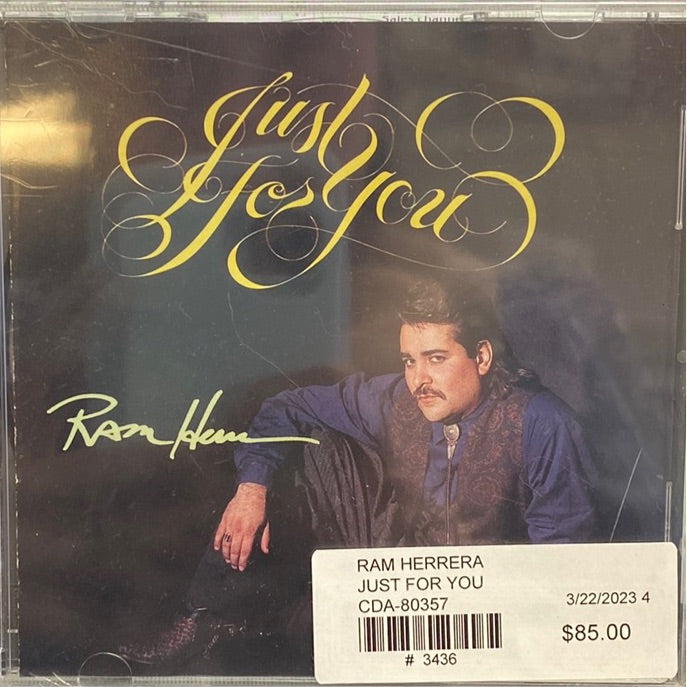 Ram Herrera - Just For You *1990 (CD)