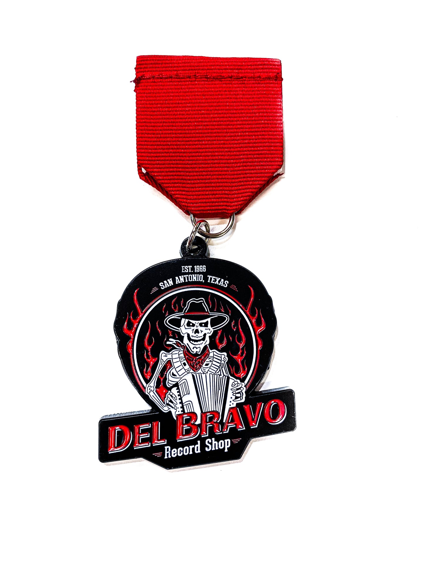 Medalla Fiesta de la Tienda de Discos Del Bravo