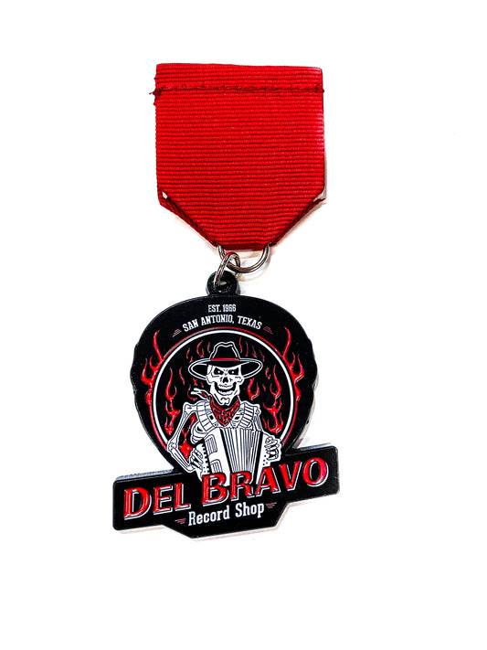 Del Bravo Record Shop Fiesta Medal DLB MERCH