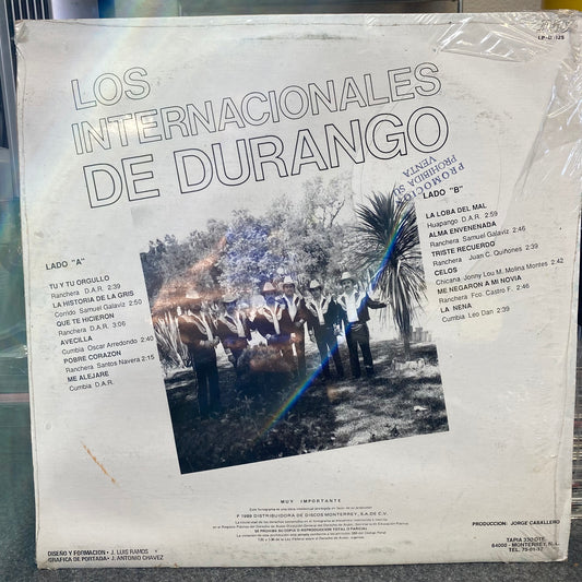 Los Internacionales De Durango - Tu Y Tu Orgullo (Vinyl)