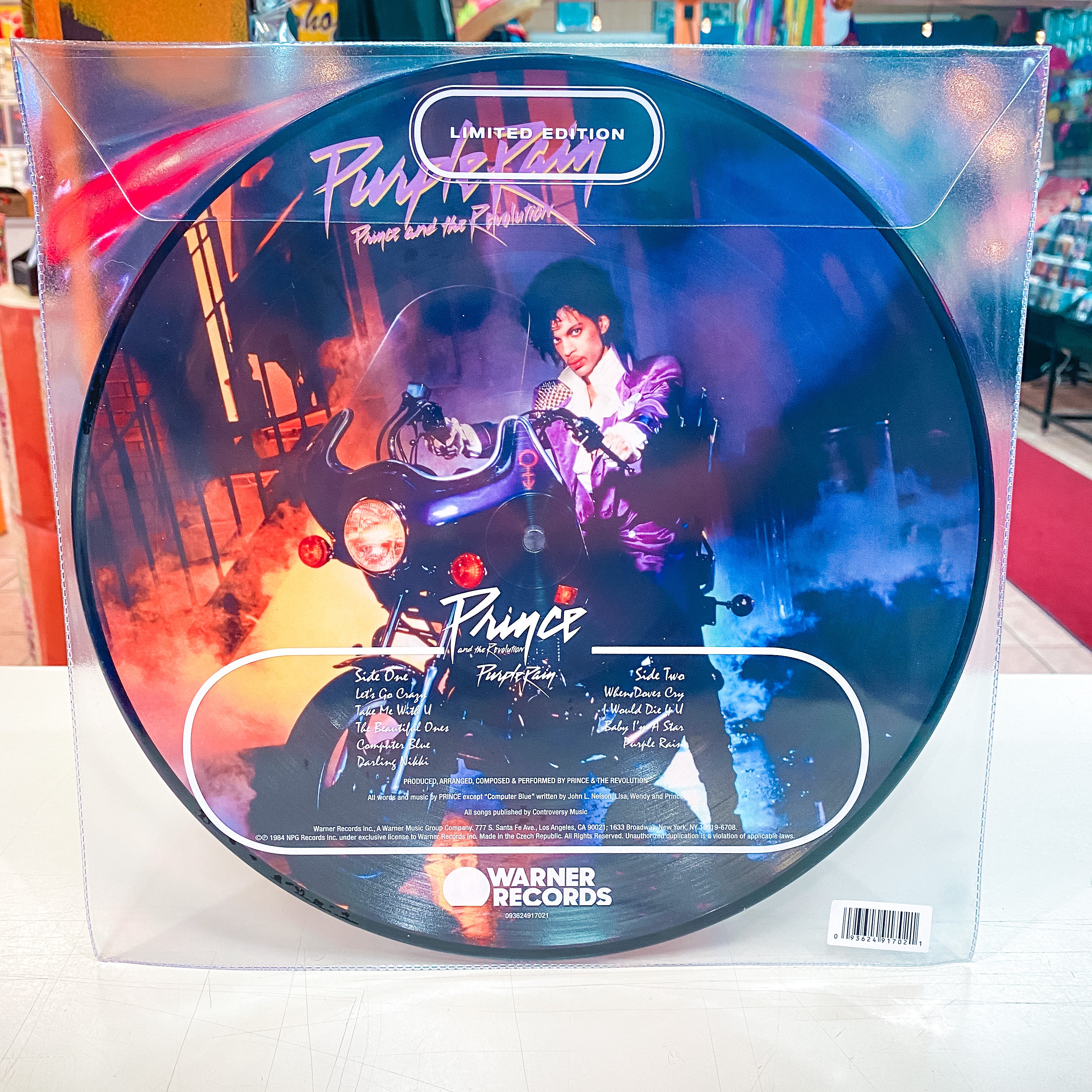 prince purple rain オファー cd