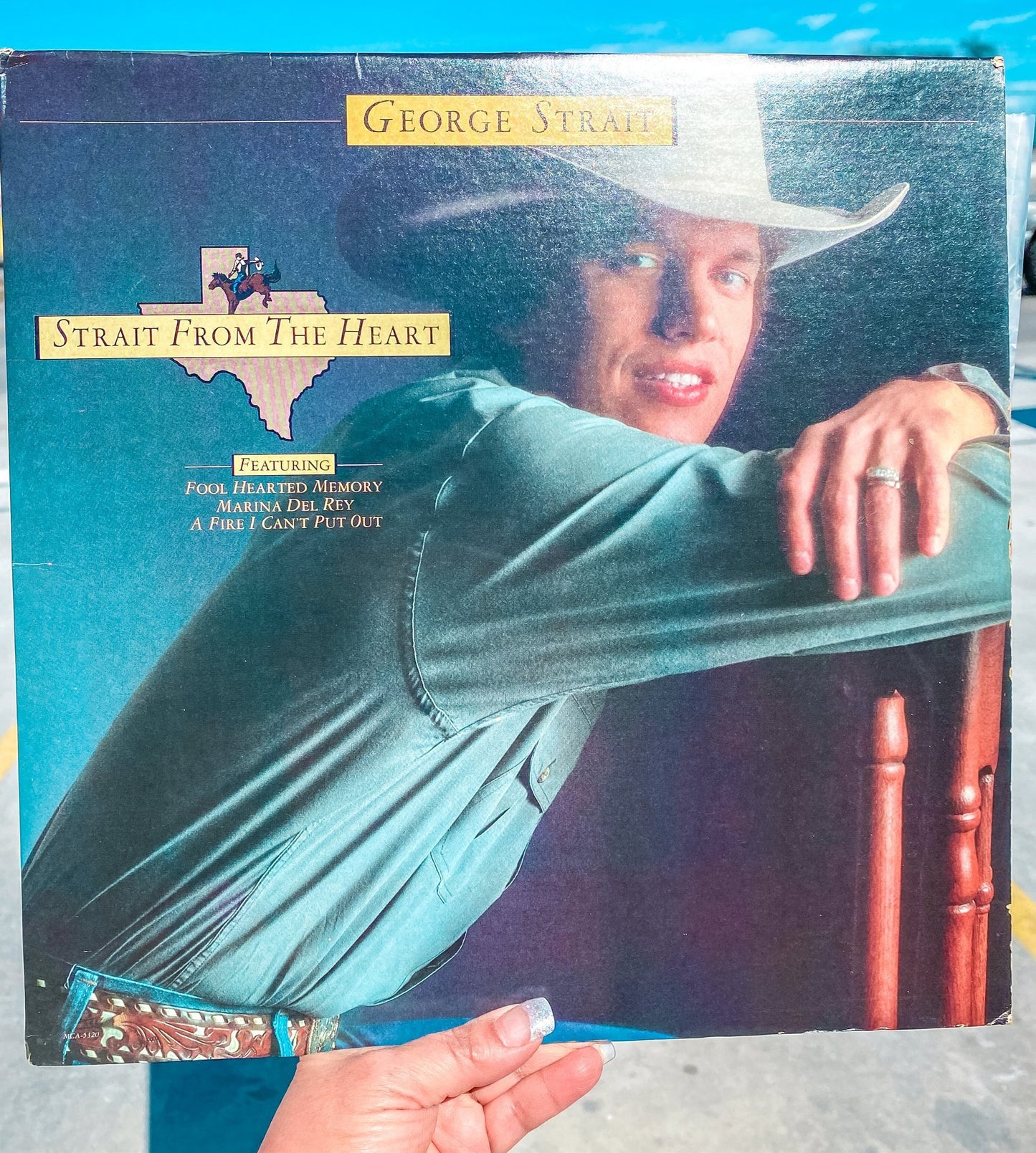 George Strait- Strait From The Heart Vinyl