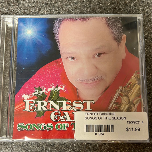 Ernest Cancino - Canciones de la temporada (CD)