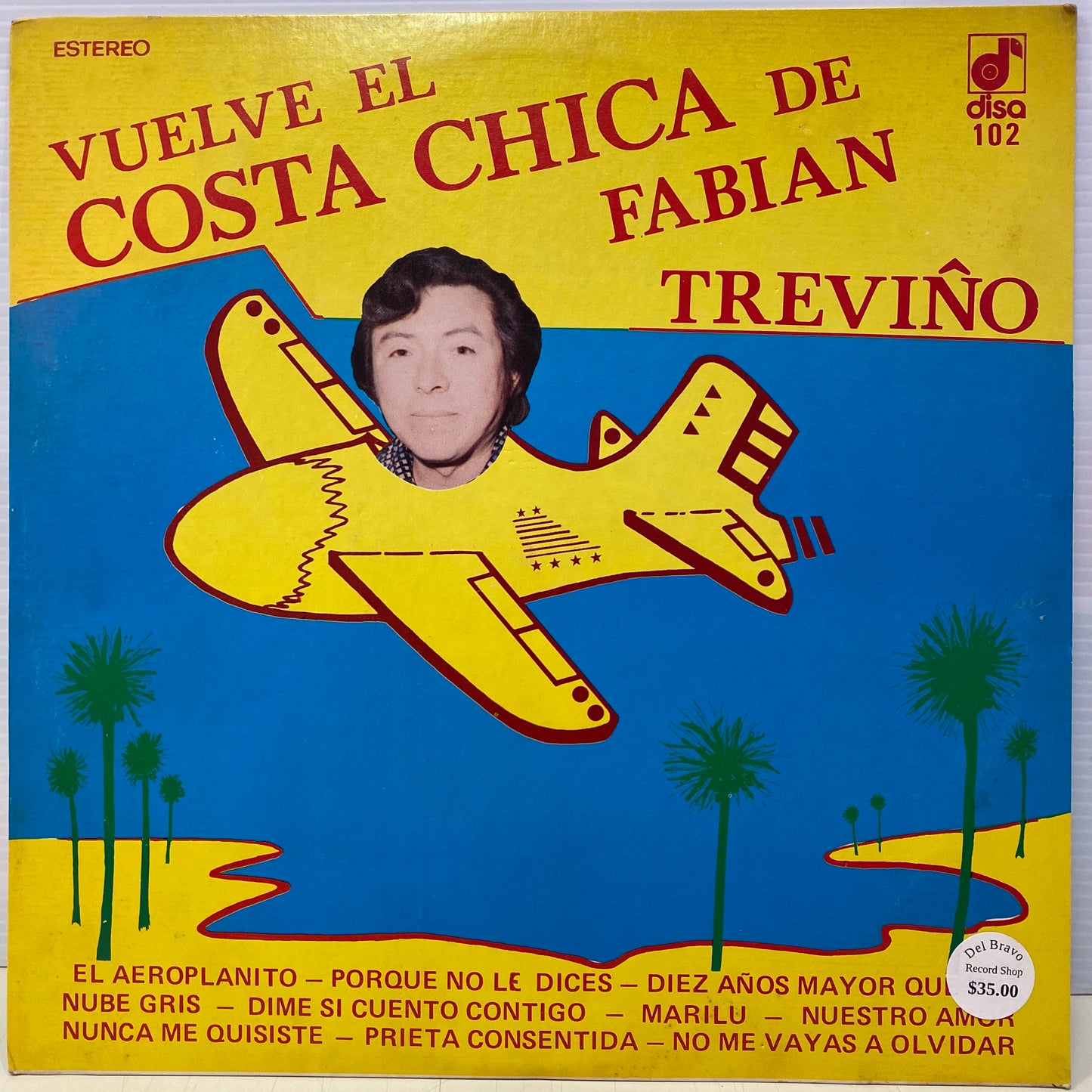 Vuelve El Costa Chice de Fabian Trevino  (Open Vinyl)