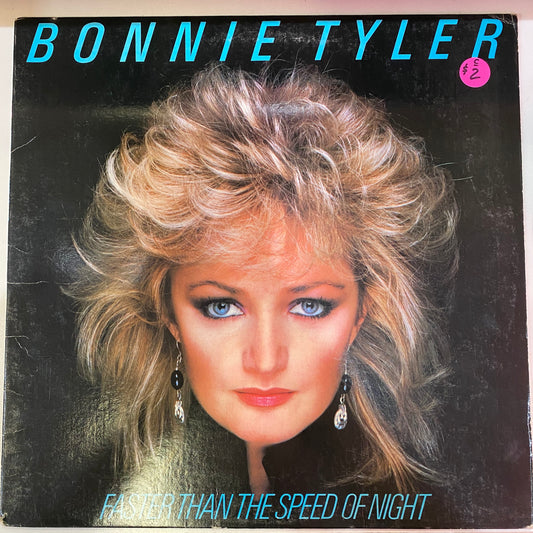 Bonnie Tyler ‎– Faster Than The Speed Of Night (Vinyl Cover)