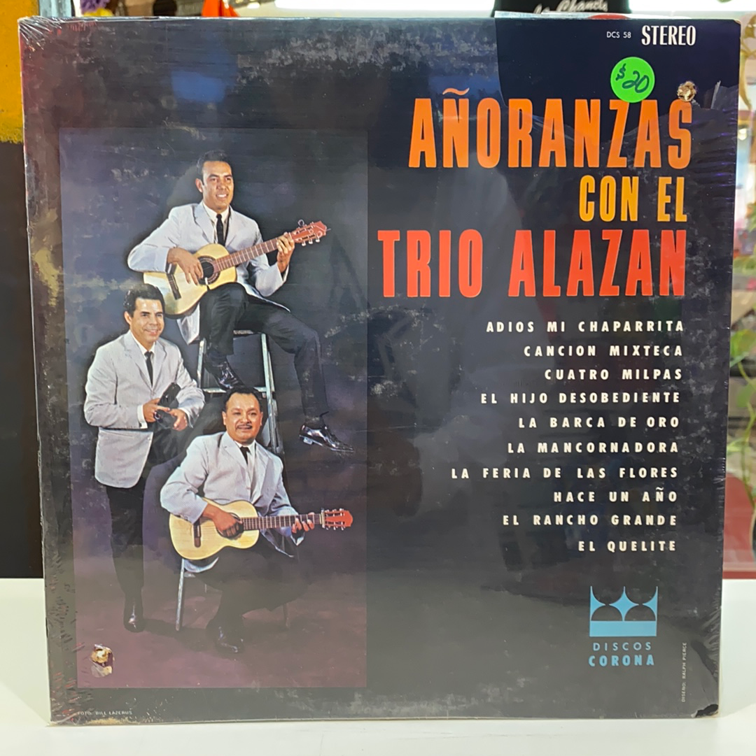 El Trio Alazan ‎– Anoranzas (Vinyl)