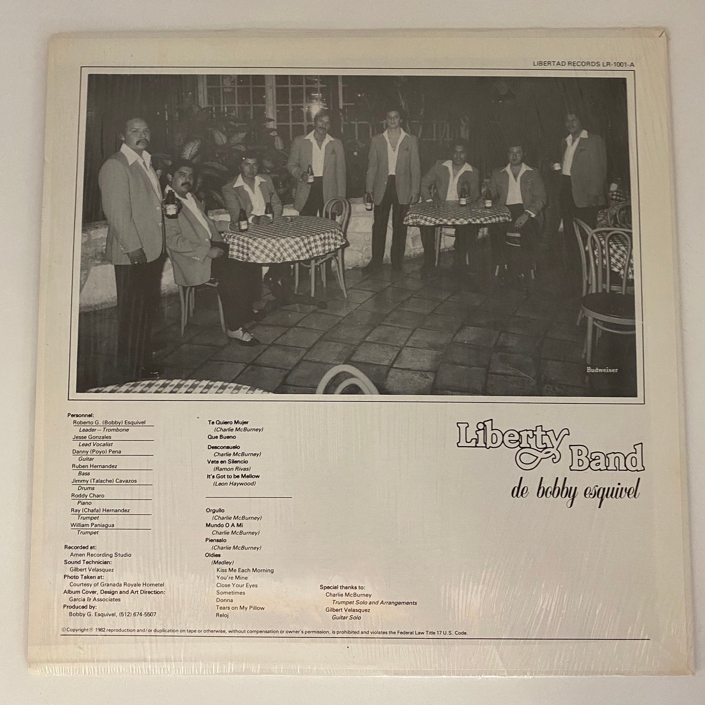 Liberty Band - En Nuestro Estillo (Open Vinyl)
