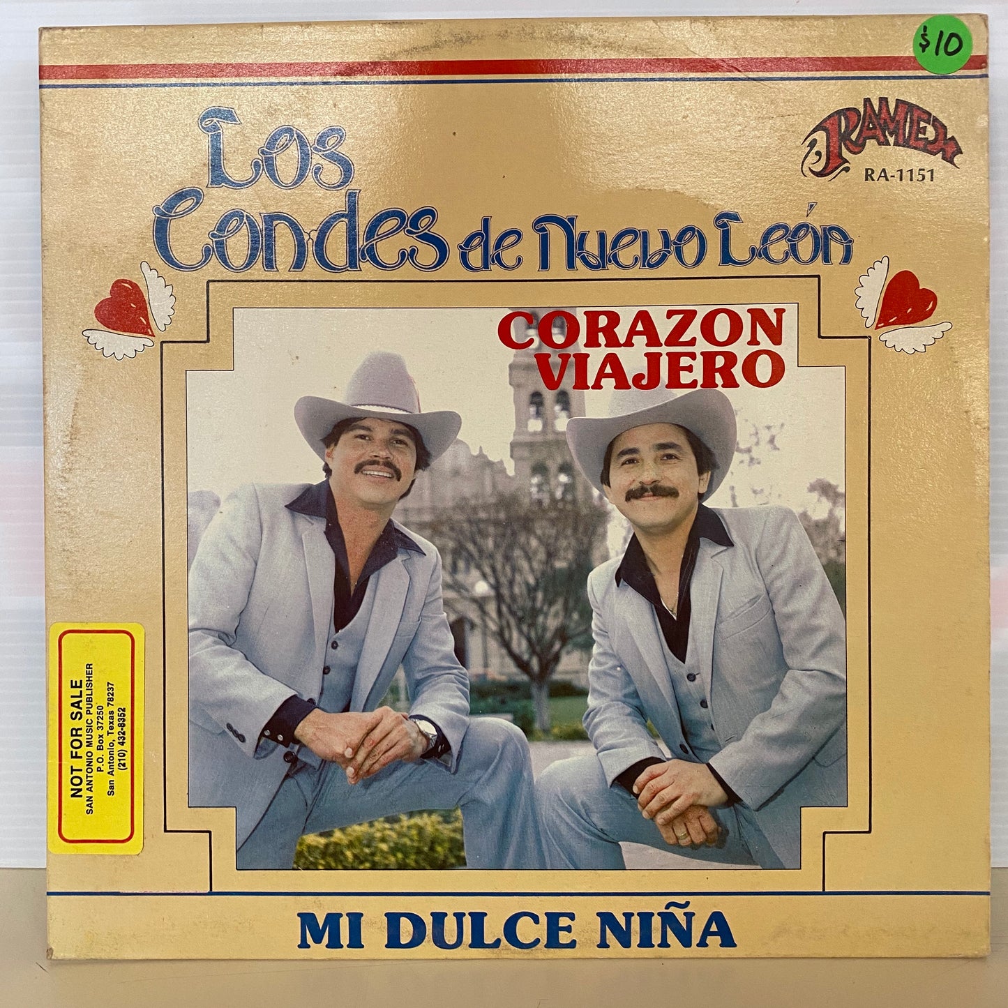 Los Condes De Nuevo Leon - Corazon Viajero (Vinyl)