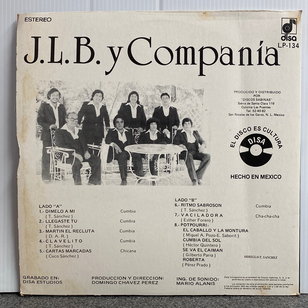 J. L. B. y Compañia -Dimelo A Mi (Open Vinyl)