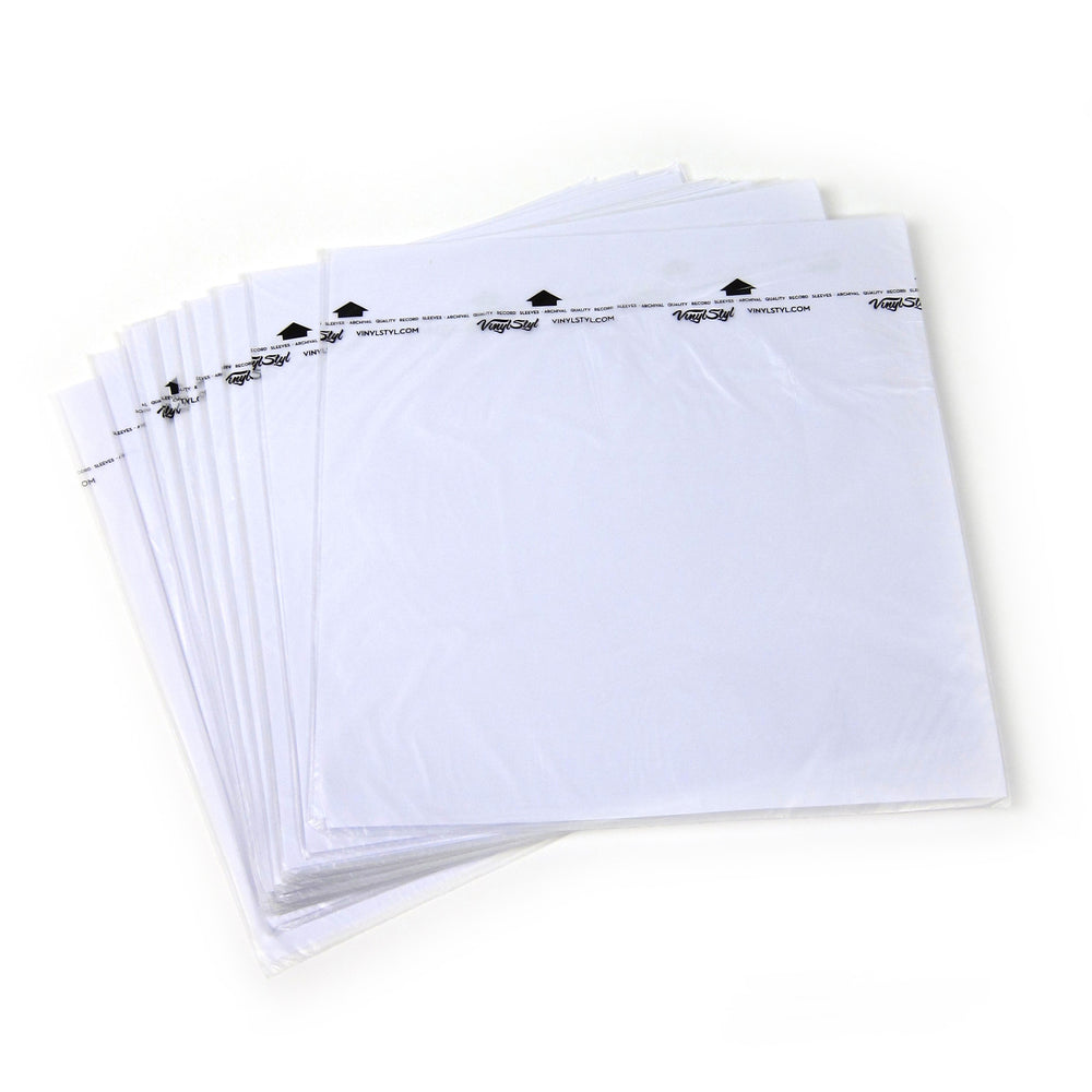 (50) Archival Quality Anti Static Inner Record Sleeves