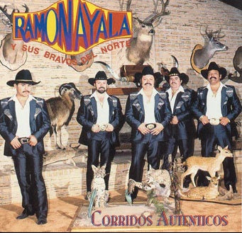 Ramon Ayala Y Sus Bravos Del Norte - Corridos Autenticos (CD)