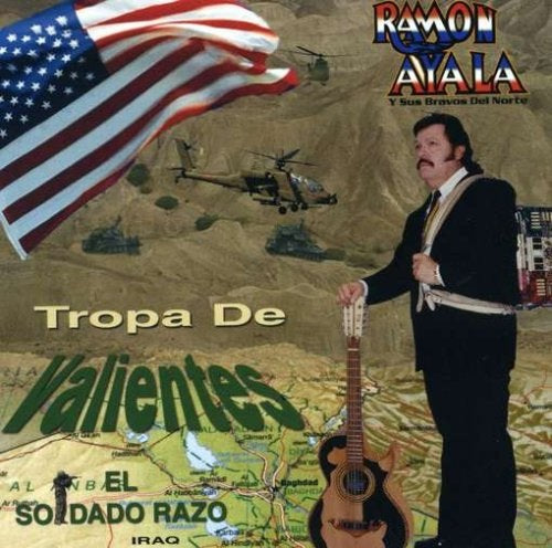 Ramon Ayala Y Sus Bravos Del Norte - Tropa De Valentes (CD)